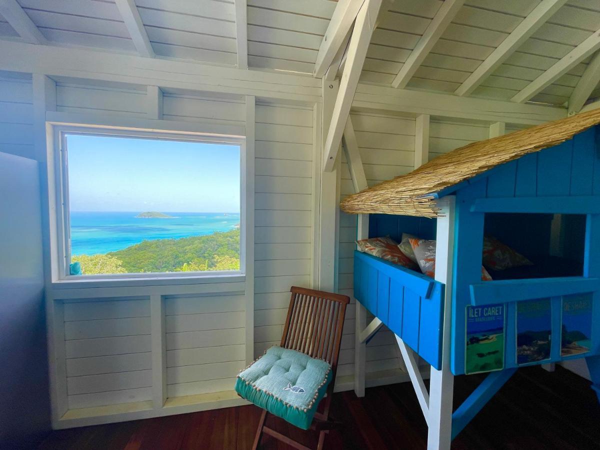 Canopee Vue Mer Deshaies Extérieur photo