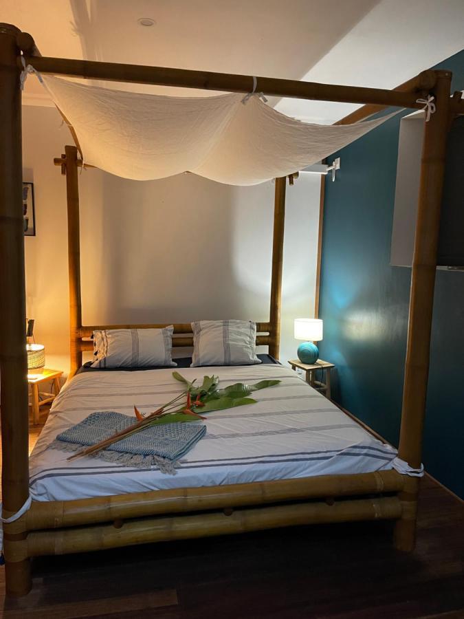 Canopee Vue Mer Deshaies Extérieur photo
